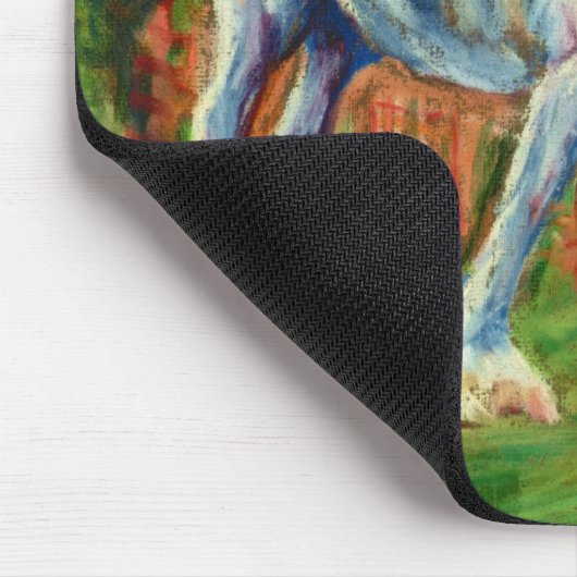 Shire Horse Mousepad Muismat (Hoek)