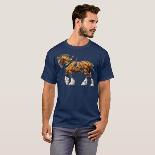 Shire Horse T-shirt (Voorkant volledig)
