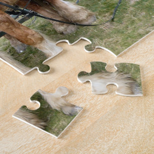Shire Horses Puzzle Legpuzzel