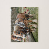 Shire Horses Puzzle Legpuzzel (Verticaal)