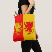 Shire of Adora populace badge Canvas tas (Dichtbij)