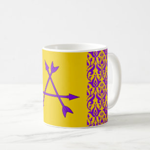 Shire of Arrow's Flight Populace Badge Koffiemok