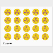 Shire of Arrow's Flight Populace Badge Ronde Sticker (Vel)