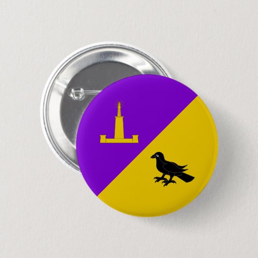 Shire of Avonmore Populace Badge Ronde Button 5,7 Cm (Voorkant /achterkant)