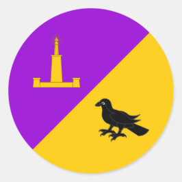 Shire of Avonmore Populace Badge Ronde Sticker