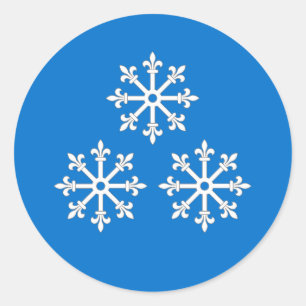 Shire of Cold Keep Populaire badge Ronde Sticker