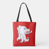 Shire of Cote du Ciel Populace Badge Canvas tas (Achterkant)