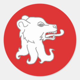 Shire of Cote du Ciel Populace Badge Classic Ronde Sticker