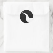 Shire of Dark River Populace Badge Ronde Sticker (Tas)