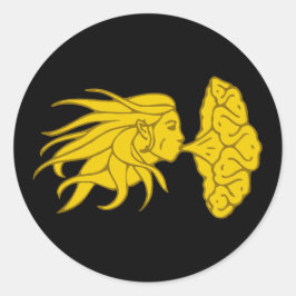 Shire of Darton Populace Badge Ronde Sticker