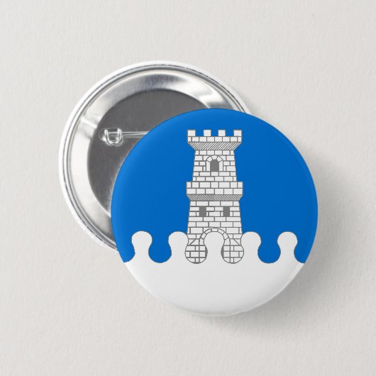 Shire of Dismal Fogs Populace Badge Button (Voorkant /achterkant)
