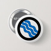 Shire of Lyndhaven Populace Badge Button (Voorkant /achterkant)