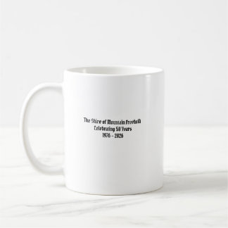 Shire of Mountain Freehold 50e verjaardag mok