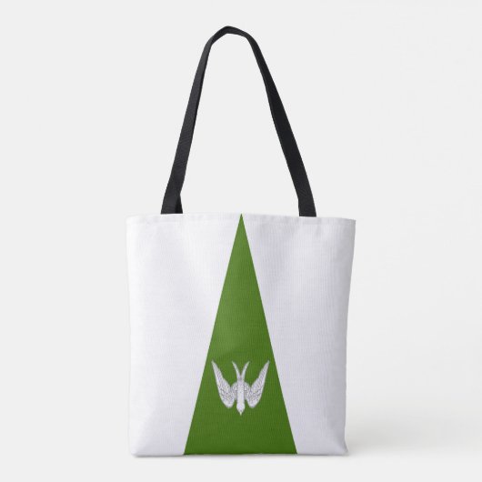 Shire of Nant Y Derwyddon Populace Badge Canvas ta Tote Bag (Achterkant)