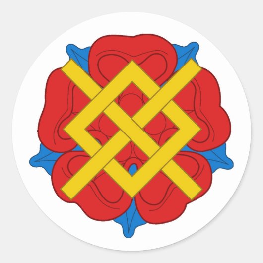 Shire of Rosenfeld Populace Badge Ronde Sticker (Voorkant)