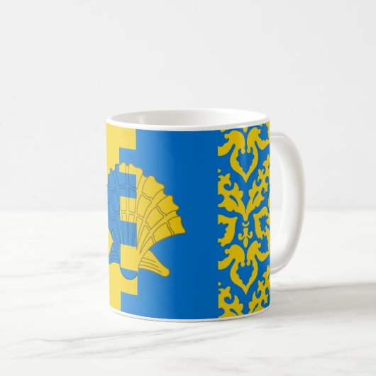 Shire of Seawinds Populace Badge Coffee Mok (Voorkant rechts)