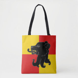 Shire of Ursus Bay Populatiebadge Tote Bag