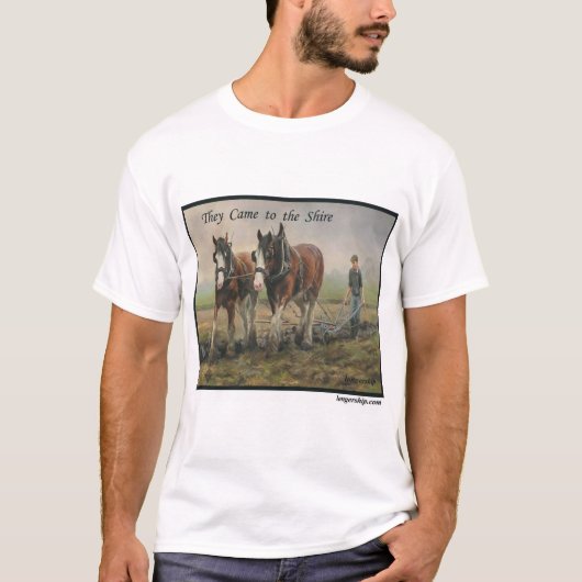 shire paard t-shirt (Voorkant)
