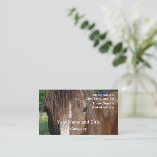 shire visitekaartje (Staand voorkant)