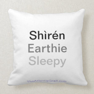 Shiren Earthie Sleepy Kussen