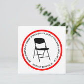 Shirley Chisholm Folding Chair Quote Empowering Feestdagenkaart (Staand voorkant)