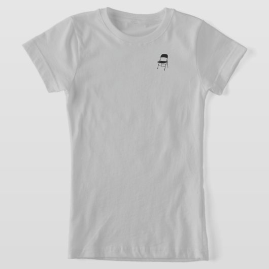 Shirley Chisholm Folding-voorzitter T-shirt (Laagn)