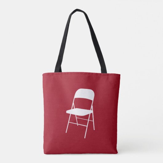Shirley Chisholm Folding-voorzitter Tote Bag (Achterkant)