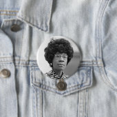 Shirley Chisholm-knop Ronde Button 7,6 Cm (In situ)