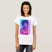 Shirley Chisholm paars hued T-shirt (Voorkant volledig)
