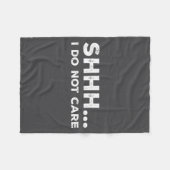 Shirley Chisholm Quote If They Don't Give You A Se Fleece Deken (Voorkant (Horizontaal))