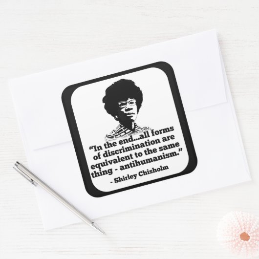Shirley Chisholm Sticker (Envelop)