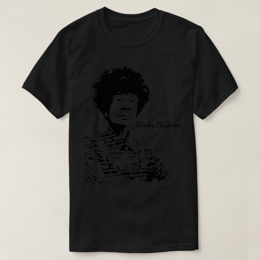 Shirley Chisholm T-shirt (Design voorkant)