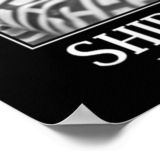 SHIRLEY CHISHOLM - ZWARTE GESCHIEDENIS CITAAT POSTER (Hoek)