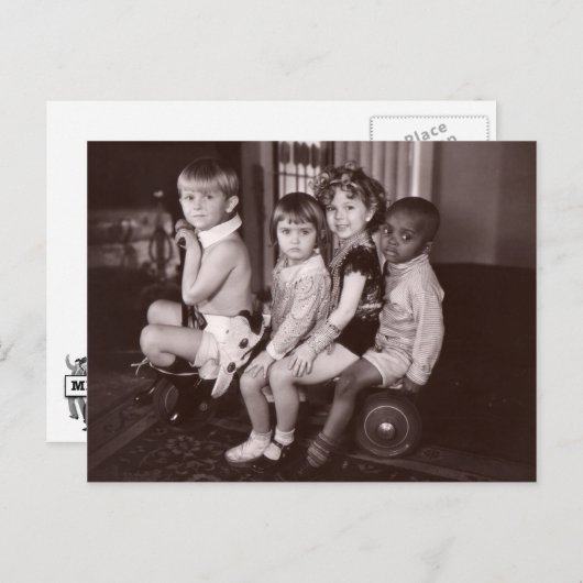 Shirley Temple en Gang.jpeg Briefkaart (Voorkant / Achterkant)