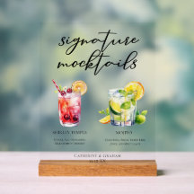 Shirley Temple Mojito Zomer Bruiloft Mocktails