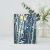 Shiro Kasamatsu Bamboo in de vroege zomerkunst Briefkaart (Staand voorkant)