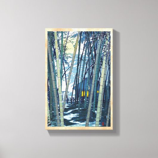Shiro Kasamatsu Bamboo in de vroege zomerkunst Canvas Afdruk (Voorkant)