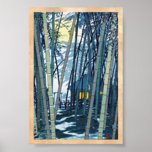 Shiro Kasamatsu Bamboo in de vroege zomerkunst Poster
