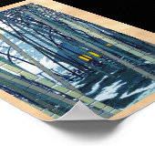 Shiro Kasamatsu Bamboo in de vroege zomerkunst Poster (Hoek)