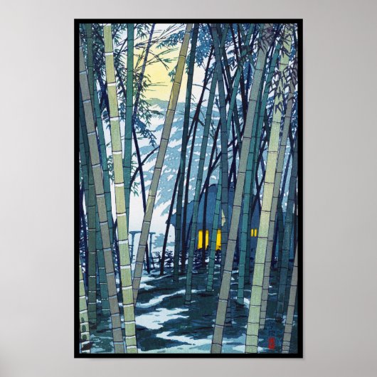 Shiro Kasamatsu Bamboo in de vroege zomerkunst Poster (Voorkant)
