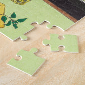 Shiro Kasamatsu Ikebana-bloemdame maiko art Legpuzzel (Zijkant)