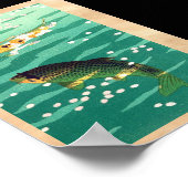 Shiro Kasamatsu Karp Koi visvijver Poster (Hoek)