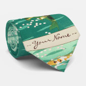 Shiro Kasamatsu Karp Koi visvijver Stropdas (Opgerold)