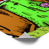 Shiroi Usagi Canvas Poster (Hoek)