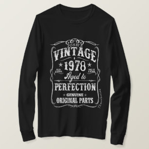 Shirt 1978 Birthday 40-shirt geboren Veertig