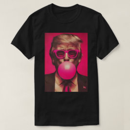 Shirt 2025 Funny Cool Donald Trump Pink Bubble Gum