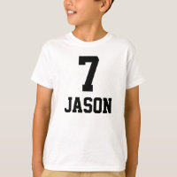 Shirt 7 + Naam