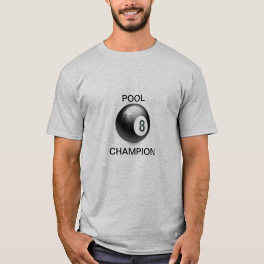 SHIRT 8 BALL GRAY (Voorkant)