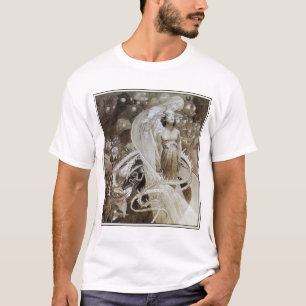 Shirt: Alphonse (Alfons) Mucha-illustratie T-shirt