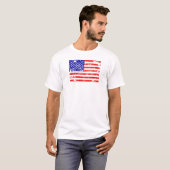 Shirt Amerikaanse vlag (Voorkant volledig)